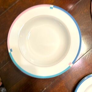 Mikasa JET SET Fine China bowls x7